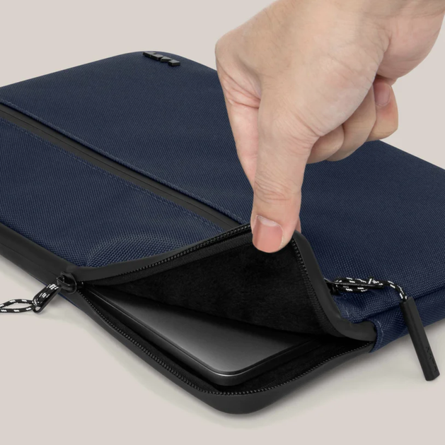 Чехол LAUT URBAN PROTECTIVE SLEEVE CORDURA for MacBook Pro 14 [2021]/ Pro 13 M1, Indigo (L_MB14_UR_BL) - изображение 3