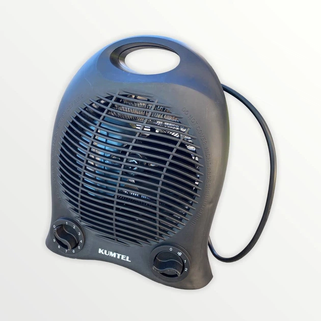 Тепловентилятор комнатний Kumtel LX- 6441 Black - изображение 3