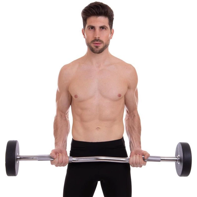 Штанга фіксована вигнута поліуретанова Zelart Urethane Barbell TA-2690-25 довжина-106см 25кг - Фото 6 Штанга фіксована вигнута поліуретанова Zelart Urethane Barbell TA-2690-25 довжина-106см 25кг - зображення 6