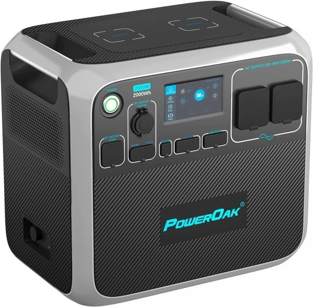 Зарядная станция павербанк PowerOak Bluetti AC200P (2 кВт/2 кВт*ч ...