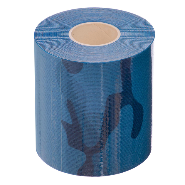 Кинезио тейп (Kinesio tape) SP-Sport BC-0842-7_5 размер 7,5смх5м синий - изображение 1