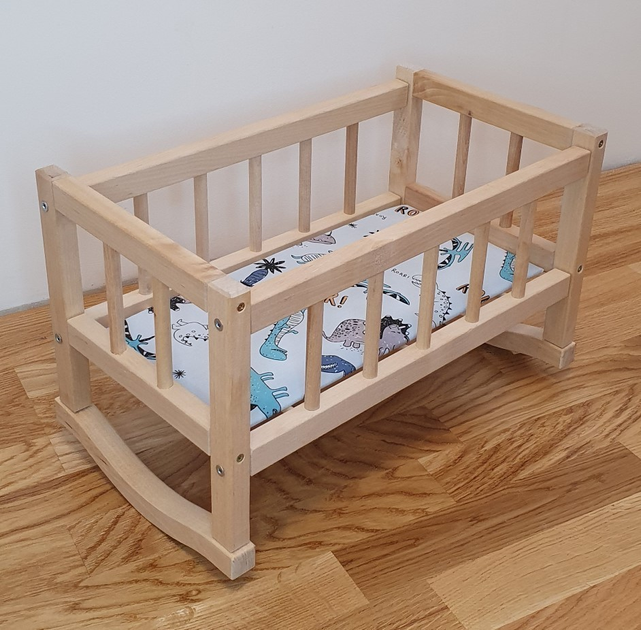 Детская игрушка-кроватка из дерева - Time2wood