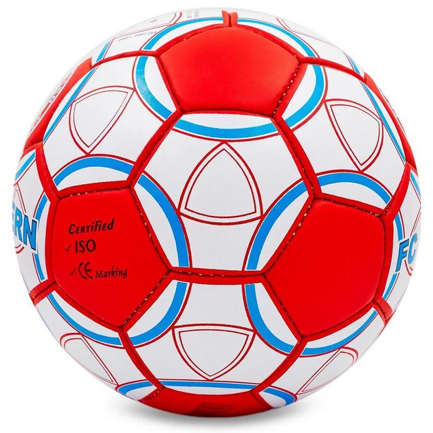 М'яч футбольний №5 Гриппі 5сл. BAYERN MUNCHEN BALLONSTAR (№5, 5 сл., пошитий вручну) (FB-0047-153) - изображение 2