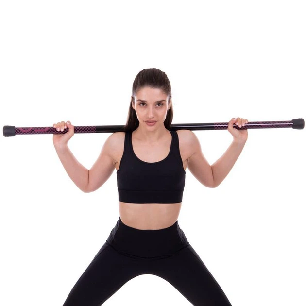 Палиця гімнастична Бодібар Body Bar Zelart FI-2611-3 вага 3кг - зображення 3