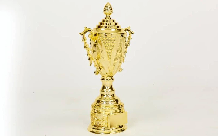 Кубок спортивный с ручками и крышкой SP-Sport REWARD HB4112A Высота 49см - изображение 3