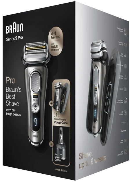 Электробритва Braun Series 9 Pro 9475cc Wet&Dry – фото, отзывы