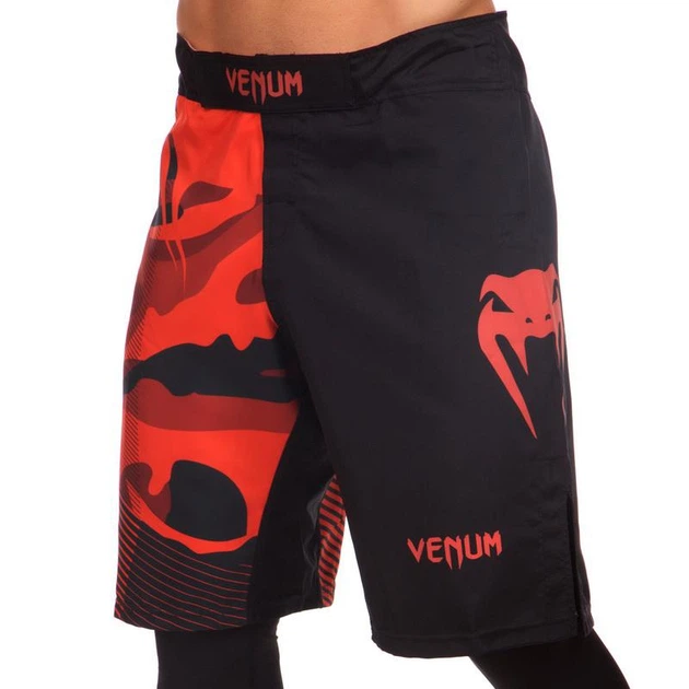 Комплект компрессионный мужской лонгслив и шорты VNM CAMO HERO CO-5812-CO-5814 L черный-красный - изображение 4