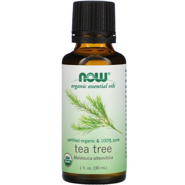 Органическое эфирное масло чайного дерева NOW Foods? Organic Essential Oils "Tea Tree" 100% чистое (30 мл) - изображение 1