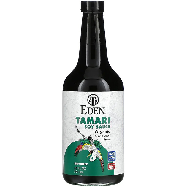 Соевый соус Тамари Eden Foods "Tamari Soy Sauce" безглютеновый (591 мл ...