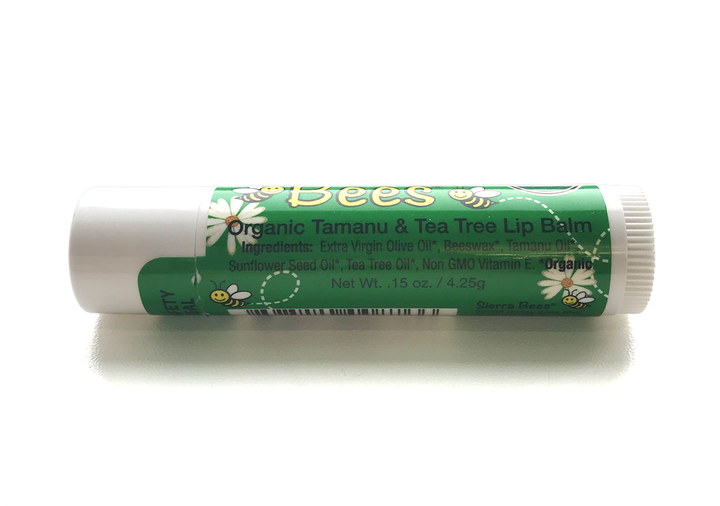 Гигиенический бальзам для губ Sierra Bees, Organic Lip Balm, натуральный с маслом таману и чайного дерева, 4,25 г - Фото 2 Гигиенический бальзам для губ Sierra Bees, Organic Lip Balm, натуральный с маслом таману и чайного дерева, 4,25 г - изображение 2