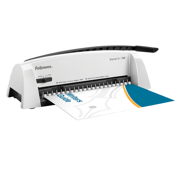 Брошюровщик ручний Fellowes Starlet 2+ до 120 аркушів А4 (f.B5227901) - зображення 2