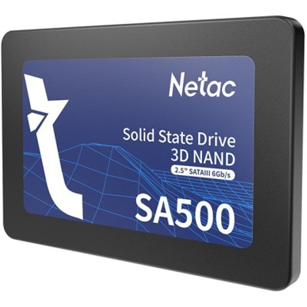 Накопитель SSD 2.5" 256GB Netac (NT01SA500-256-S3X) - изображение 3