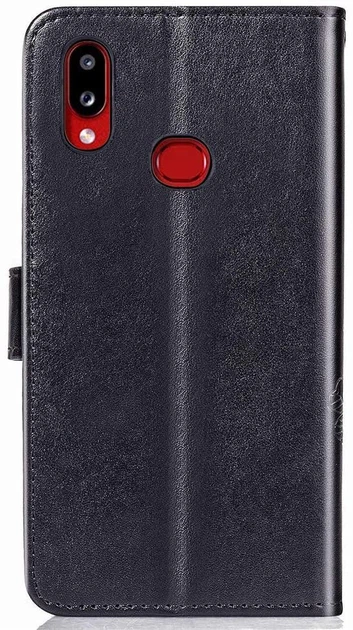 Чехол Clover для Samsung A10s 2019 / A107F книжка кожа PU черный - Фото 3 Чехол Clover для Samsung A10s 2019 / A107F книжка кожа PU черный - изображение 3