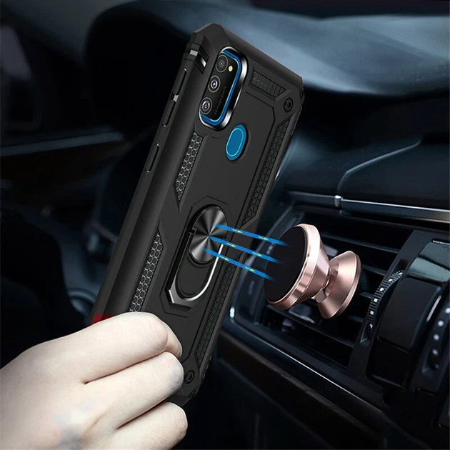 Чехол Shield для Samsung Galaxy M21 / M215 Бампер противоударный Black - изображение 2