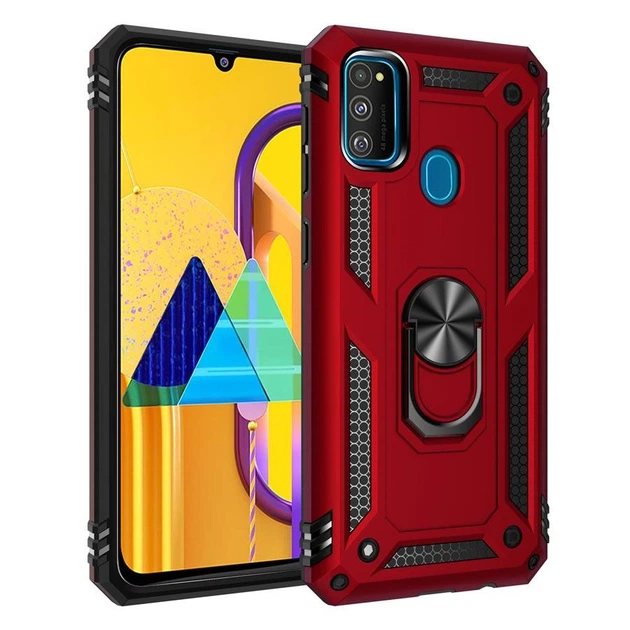 Чохол Shield для Samsung Galaxy M21 / M215 Бампер протиударний Red Без бренду - зображення 4