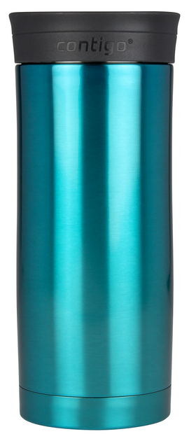 Термокухоль Contigo Huron 0,47 л 8.3x8.0x19.9 см Блакитний (2095636) - зображення 3