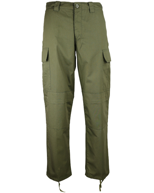 Штани тактичні KOMBAT UK M65 BDU Ripstop Trousers, оливковий, 30 - изображение 2