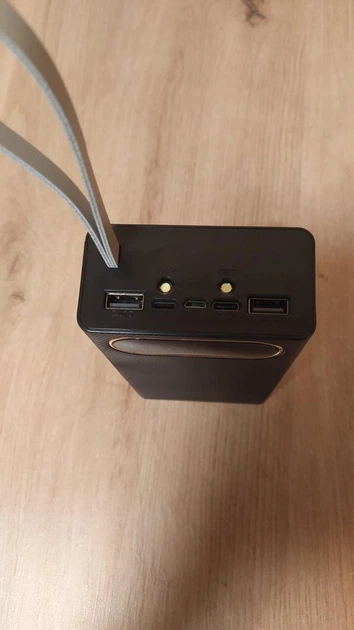 Корпус Power bank 12 акумулятора 18650 2хUSB+microUSB+Type-C 2,1А LCD екран (без акумуляторів) - Фото 4 Корпус Power bank 12 акумулятора 18650 2хUSB+microUSB+Type-C 2,1А LCD екран (без акумуляторів) - зображення 4