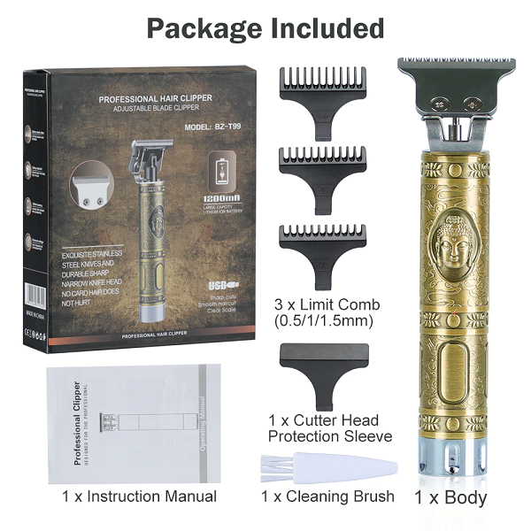 Окантовочная машинка для стрижки волос триммер Hair Clipper WS-T99 - изображение 2
