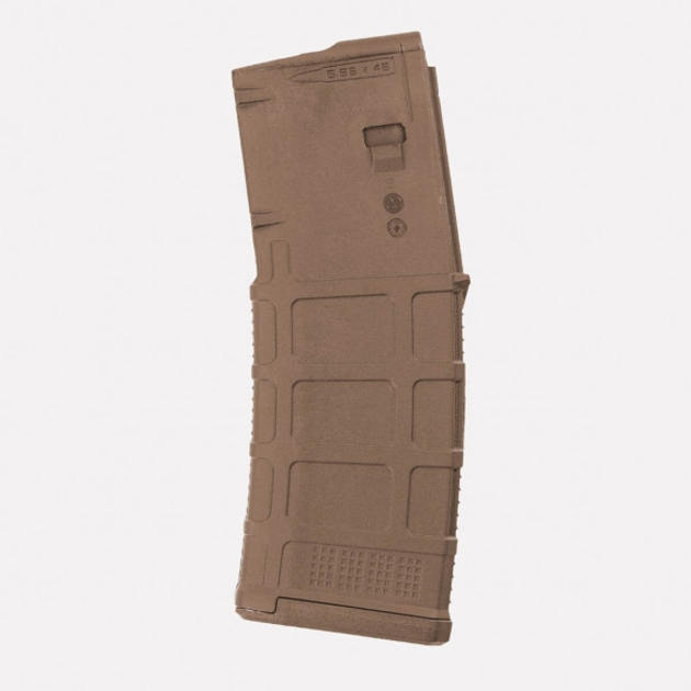 Магазин для AR15 Magpul на 30 патронов, цвет Койот, PMAG 30 GEN M3 AR/M4 5.56x45mm / .223 Remington (MAG557) - изображение 2