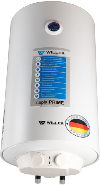 Бойлер WILLER EV100DR-Prime - зображення 3