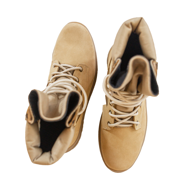 Зимние тактические ботинки (берцы) BlackBay высокие бежевые на шнурках (N-3-COYOTE) | 39 (26см) - изображение 2