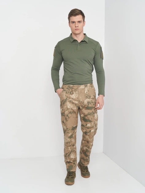 Поло тактическое Сombat tactical 12800246 S Хаки (1276900000587) - Фото 3 Поло тактическое Сombat tactical 12800246 S Хаки (1276900000587) - изображение 3