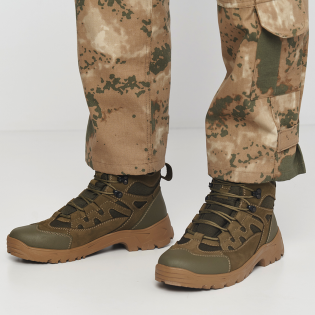 Чоловічі тактичні черевики зимові VRX 8614/22 42 27.0 см Хакі - зображення 2