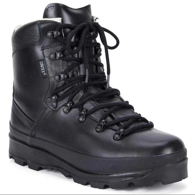 Тактичні лёгкі берці для холодної погоди MIL-TEC German Army Mountain Boots Black 39 чорні - зображення 1