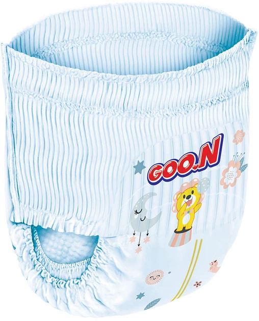 Трусики-підгузки Goo.N Premium Soft розмір 3 М 7-12 кг унісекс 50 шт. (863227) (4902011862270) - зображення 3