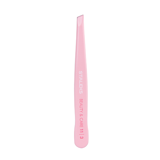 Пинцет для бровей STALEKS BEAUTY&CARE 11 TYPE 3 (широкие скошенные кромки) - изображение 3