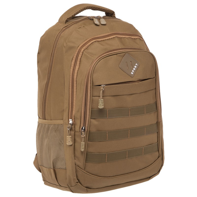Рюкзак тактический штурмовой 25 литров SP-Sport TY-2653 размер 47х32х15см, цвет хаки - изображение 1