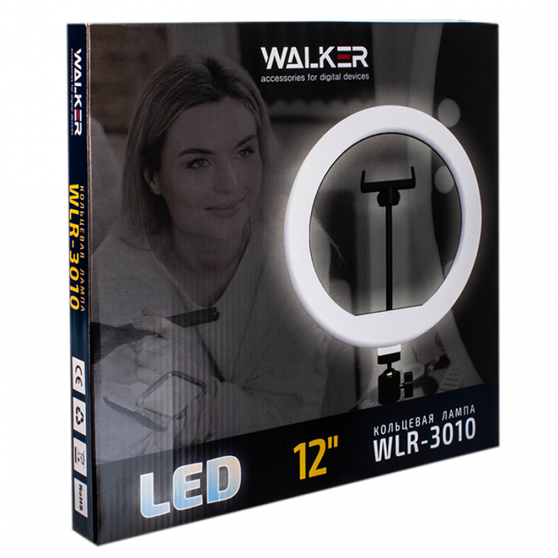 Кільцева лампа WALKER (30см) + стійка на підлогу (2,1м) WLR-3010 - изображение 5