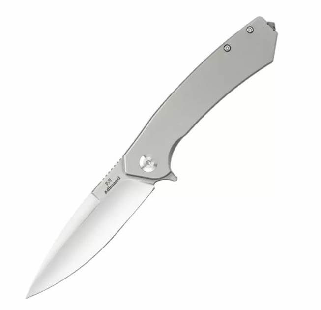 Ніж складний кишеньковий, туристичний Flipper Adimanti Skimen-TI Titanium 205 мм - зображення 1