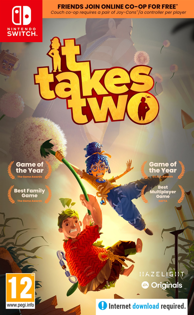 ROZETKA » Игра It Takes Two для Nintendo Switch (картридж) купить в ...