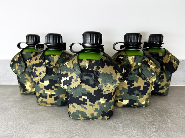Фляга армейская в чехле для воды - изображение 1