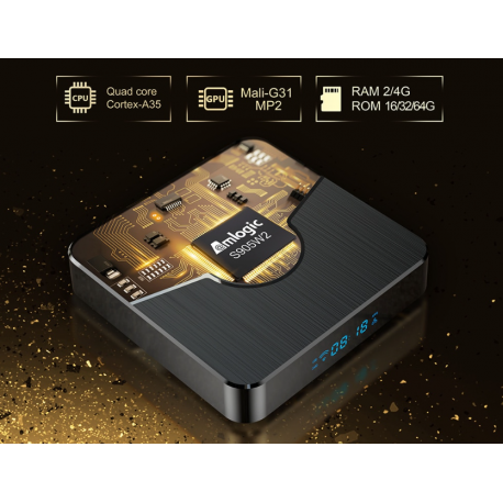 Смарт ТВ приставка Enybox X98 Plus 4/64 GB - Android TV BOX - зображення 6