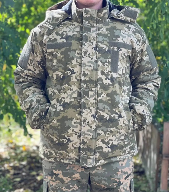 Куртка-бушлат военная мужская тактическая ВСУ (ЗСУ) Пиксель 50р - изображение 1