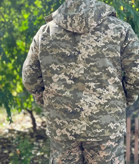 Куртка-бушлат військова чоловіча тактична ЗСУ Піксель 52р - зображення 2