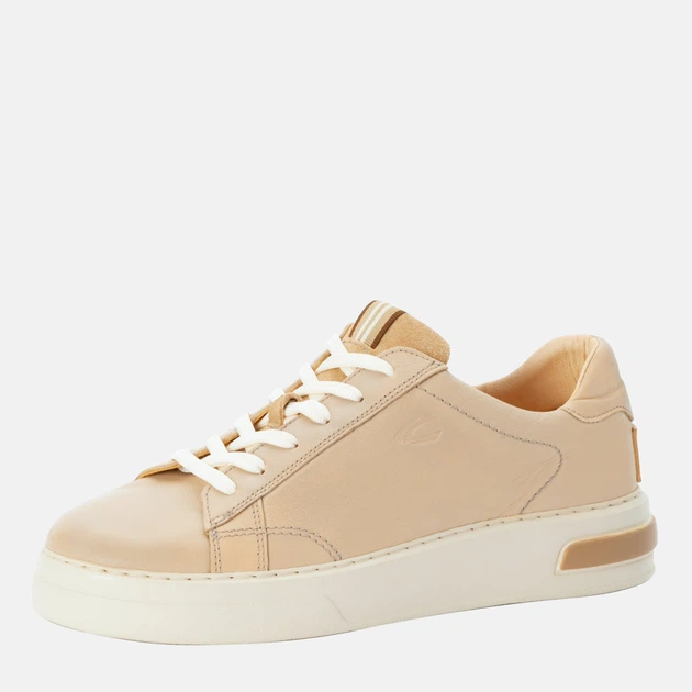 Sneakersy damskie skórzane Camel Active Lead 24131021 40 (7US) 26.5 cm Beżowe (4063996388602) - obraz 2