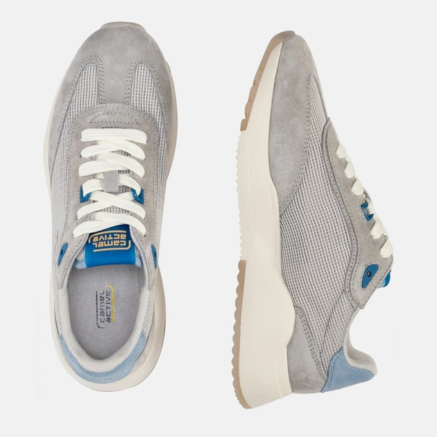 Buty sportowe damskie zamszowe do kostki Camel Active Ramble 24131027 38 (6US) 25.5 cm Jasnoszare (4063996388930) - obraz 4