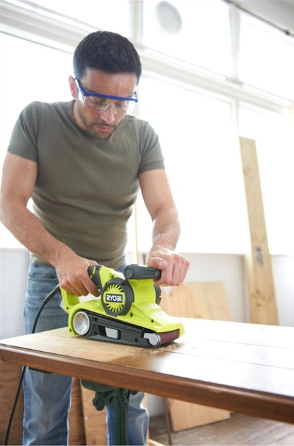 Шліфмашина стрічкова Ryobi EBS800 (5133001148) - зображення 6