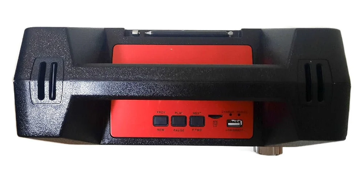 Радіоприймач Golon RX-2019BT Bluetooth червоний - зображення 3