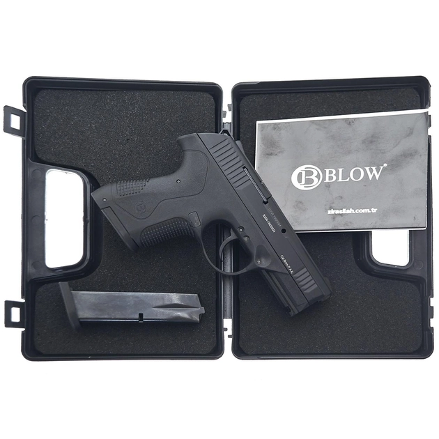 Стартовый пистолет Blow tr 14 02, под холостой патрон 9 мм. с дополнительным магазином - изображение 1