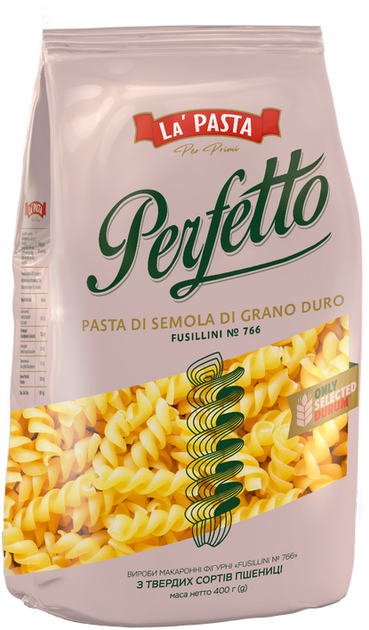 Макаронные изделия La Pasta Per Primi Perfetto Fusillini №766 фигурные ...