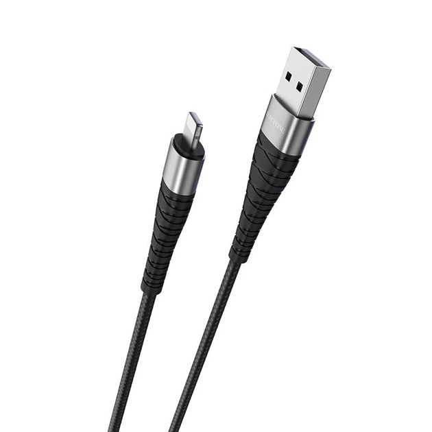 Кабель Borofone BX32 Munificent для Зарядки Телефону / Смартфона 5А Lightning 1 Метр - зображення 3
