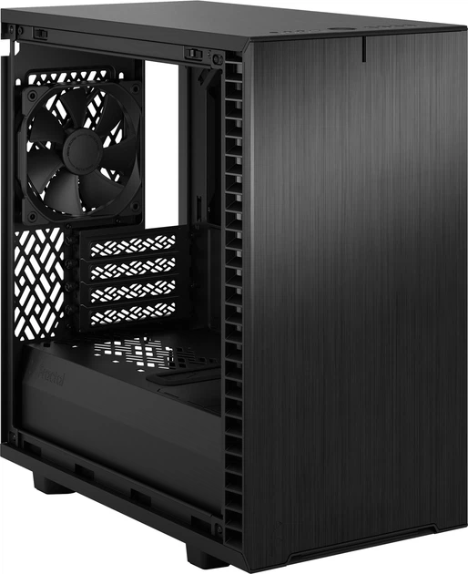 Obudowa Fractal Design Define 7 Mini Black Solid (FD-C-DEF7M-01) - Zdjęcie 7 Obudowa Fractal Design Define 7 Mini Black Solid (FD-C-DEF7M-01) - obraz 7