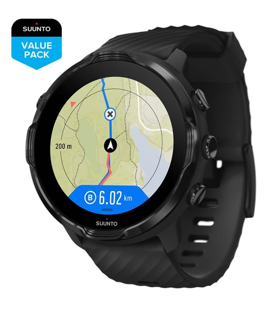 Спортивный годинник Suunto 7 Black – фото, отзывы, характеристики в ...
