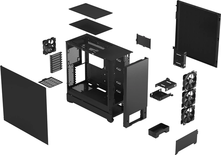 Корпус Fractal Design Pop XL Black Silent (FD-C-POS1X-01) - зображення 12