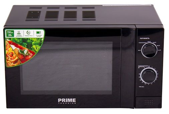 Мікрохвильова піч Prime Technics pmw 20711 kb - зображення 2